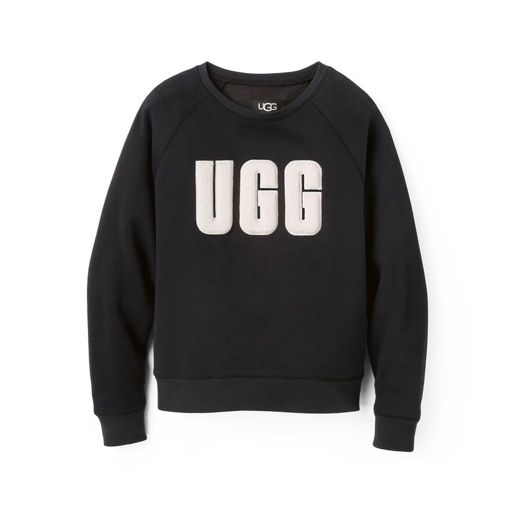 ꒰ UGG ꒱ Madeline Fuzzy Logo Crewneck 水色 楽天市場】【UGG】アグ MADELINE FUZZY LOGO CREWNECK
